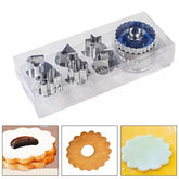 ROUND LINZER COOKIE CUTTER SET